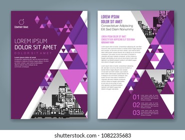Abstract minimal geometric shapes polygon design background for business annual report book cover brochure flyer poster