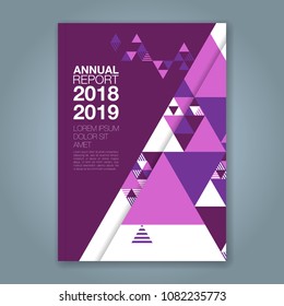 Abstract minimal geometric shapes polygon design background for business annual report book cover brochure flyer poster