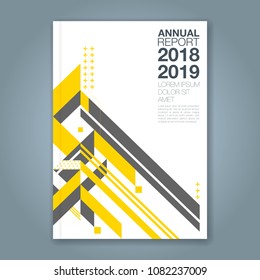 Abstract minimal geometric shapes polygon design background for business annual report book cover brochure flyer poster
