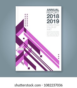 Abstract minimal geometric shapes polygon design background for business annual report book cover brochure flyer poster