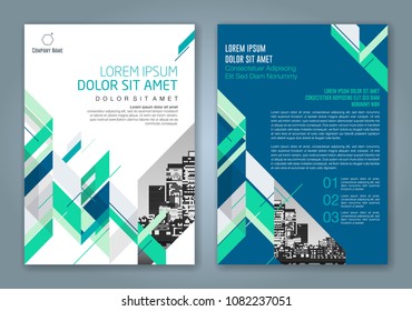 Abstract minimal geometric shapes polygon design background for business annual report book cover brochure flyer poster