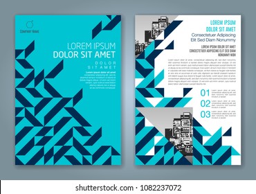 Abstract minimal geometric shapes polygon design background for business annual report book cover brochure flyer poster