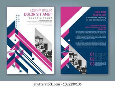 Abstract minimal geometric shapes polygon design background for business annual report book cover brochure flyer poster