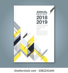 Abstract minimal geometric shapes polygon design background for business annual report book cover brochure flyer poster