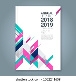 Abstract minimal geometric shapes polygon design background for business annual report book cover brochure flyer poster