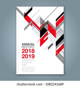 Abstract minimal geometric shapes polygon design background for business annual report book cover brochure flyer poster