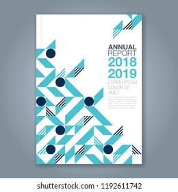 Abstract minimal geometric shapes polygon design background for business annual report book cover brochure flyer poster