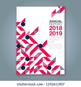 Abstract minimal geometric shapes polygon design background for business annual report book cover brochure flyer poster