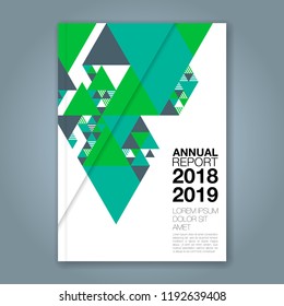 Abstract minimal geometric shapes polygon design background for business annual report book cover brochure flyer poster