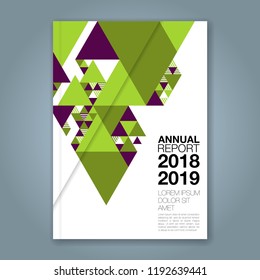 Abstract minimal geometric shapes polygon design background for business annual report book cover brochure flyer poster