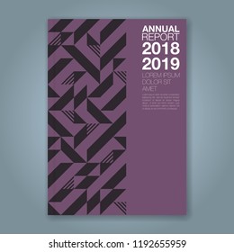 Abstract minimal geometric shapes polygon design background for business annual report book cover brochure flyer poster