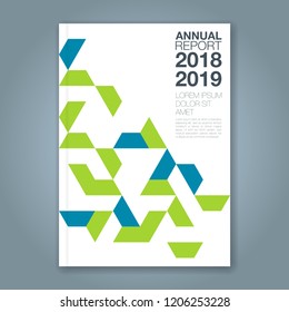 Abstract minimal geometric shapes polygon design background for business annual report book cover brochure flyer poster