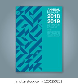 Abstract minimal geometric shapes polygon design background for business annual report book cover brochure flyer poster