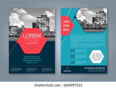 Abstract minimal geometric shapes polygon design background for business annual report book cover brochure flyer poster