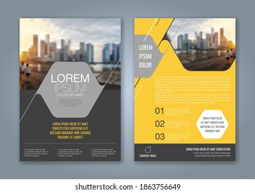 Abstract minimal geometric shapes polygon design background for business annual report book cover brochure flyer poster