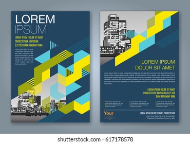 Abstract minimal geometric shapes polygon design background for business annual report book cover brochure flyer poster