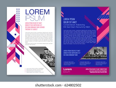 Abstract minimal geometric shapes polygon design background for business annual report book cover brochure flyer poster