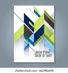 Abstract minimal geometric shapes polygon design background for business annual report book cover brochure flyer poster