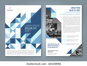 Abstract minimal geometric shapes polygon design background for business annual report book cover brochure flyer poster
