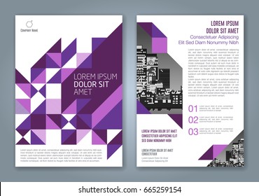 Abstract minimal geometric shapes polygon design background for business annual report book cover brochure flyer poster