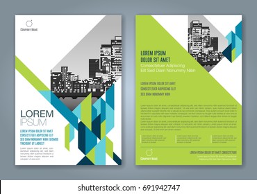 Abstract minimal geometric shapes polygon design background for business annual report book cover brochure flyer poster