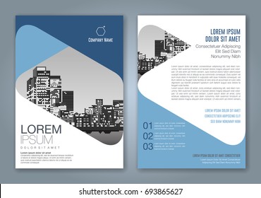 Abstract minimal geometric shapes polygon design background for business annual report book cover brochure flyer poster