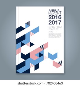 Abstract minimal geometric shapes polygon design background for business annual report book cover brochure flyer poster