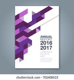 Abstract minimal geometric shapes polygon design background for business annual report book cover brochure flyer poster