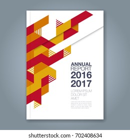 Abstract minimal geometric shapes polygon design background for business annual report book cover brochure flyer poster