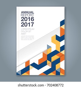 Abstract minimal geometric shapes polygon design background for business annual report book cover brochure flyer poster