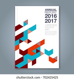Abstract minimal geometric shapes polygon design background for business annual report book cover brochure flyer poster