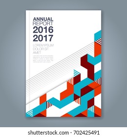 Abstract minimal geometric shapes polygon design background for business annual report book cover brochure flyer poster