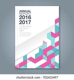 Abstract minimal geometric shapes polygon design background for business annual report book cover brochure flyer poster