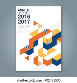 Abstract minimal geometric shapes polygon design background for business annual report book cover brochure flyer poster