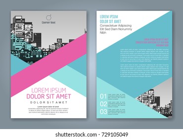 Abstract minimal geometric shapes polygon design background for business annual report book cover brochure flyer poster