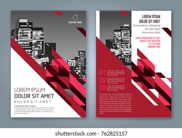 Abstract minimal geometric shapes polygon design background for business annual report book cover brochure flyer poster