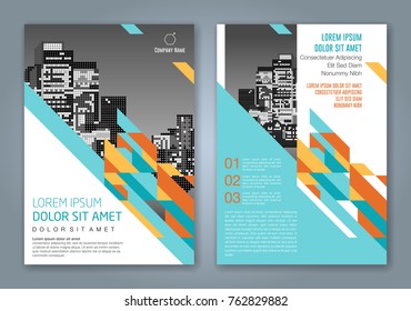Abstract minimal geometric shapes polygon design background for business annual report book cover brochure flyer poster