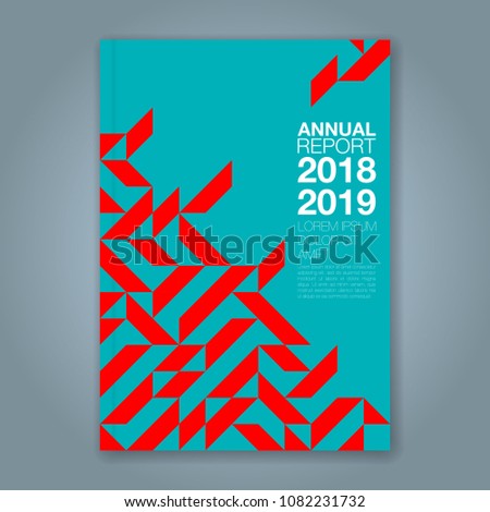 Abstract minimal geometric shapes polygon design background for business annual report book cover brochure flyer poster