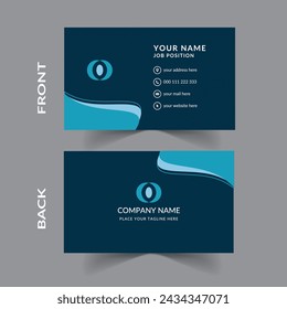  abstract minimal geometric  vector business card template