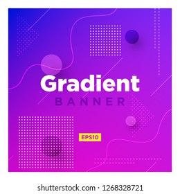 Abstract Minimal geometric vector multicolored background with shadow, dots and lines. Dynamic shapes composition. Eps10 vector