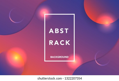 Abstract Minimal geometric vector multicolored gradient background
