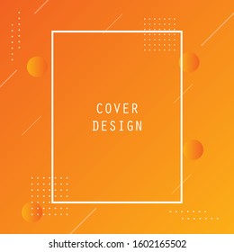 Abstract Minimal Geometric Vector Multicolored Background With Shadow, dots and lines. Dynamic shapes composition. Eps 10 vector