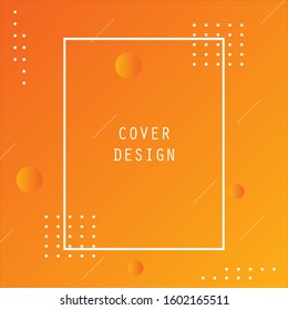Abstract Minimal Geometric Vector Multicolored Background With Shadow, dots and lines. Dynamic shapes composition. Eps 10 vector