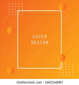 Abstract Minimal Geometric Vector Multicolored Background With Shadow, dots and lines. Dynamic shapes composition. Eps 10 vector