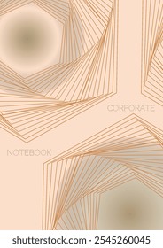 Abstract  Minimal Geometric Vector Poster Design with Lines and Gradient Colorful Circles. Collection of Abstract Backgrounds for Covers, Flyers, Templates, Booklets, Cards, Brochures, Branding, etc.