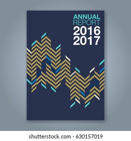 Abstract minimal geometric zigzag design background for business annual report book cover brochure flyer poster