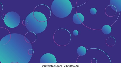 Abstrakter geometrischer Farbverlauf-Hintergrund. Dynamische Formen