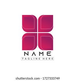 Abstract and Minimal Gradient Logo For company, website or any kind of Establishment 