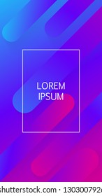 Abstract Minimal Gradient  shapes geometric background. Vector Illustration EPS10