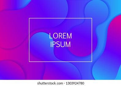 Abstract Minimal Gradient  shapes geometric background. Vector Illustration EPS10